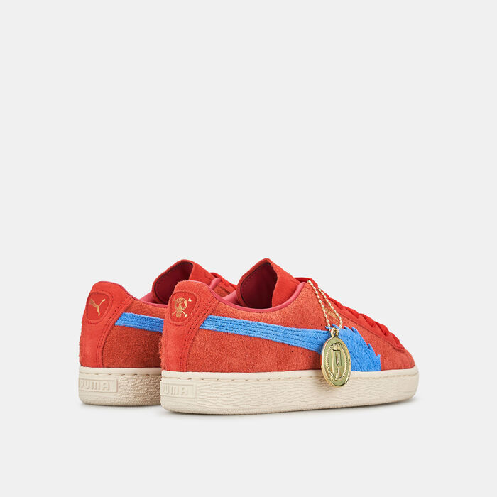 PUMA Kids' x One Piece Suede Shoes Blue PUMA Kids' x One Piece Suede Shoes Blue image number 3