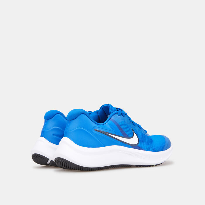 Nike Star Runner 3 GS Shoe Blue Nike Star Runner 3 GS Shoe Blue image number 2