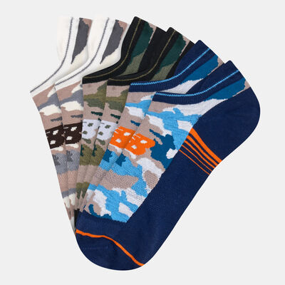 New Balance Running Impact Camo No-Show Tab Sock (3-Pack) Multi-Color