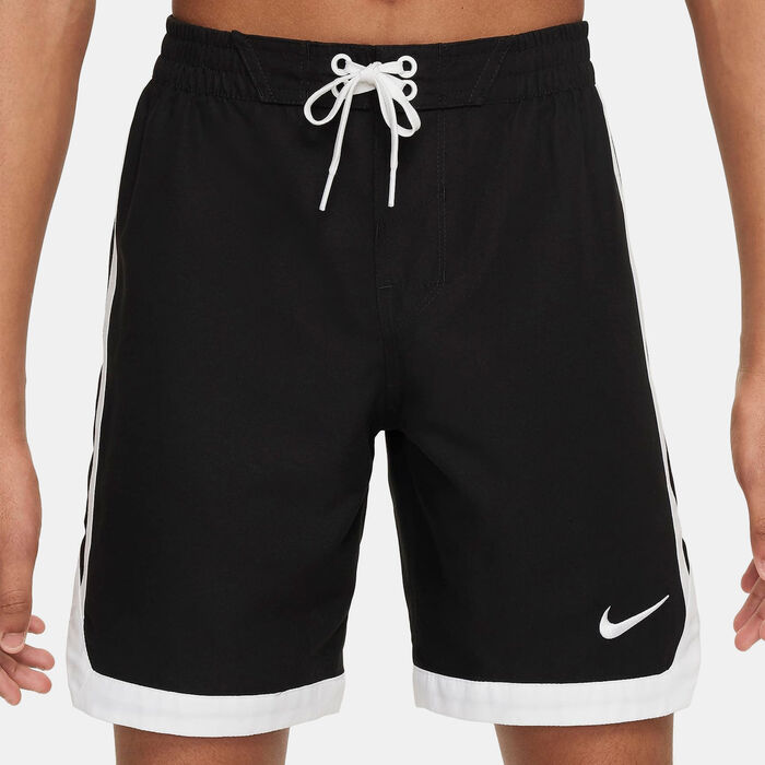 Nike Swim Kids' Volley Swimming Shorts Black Nike Swim Kids' Volley Swimming Shorts Black image number 3