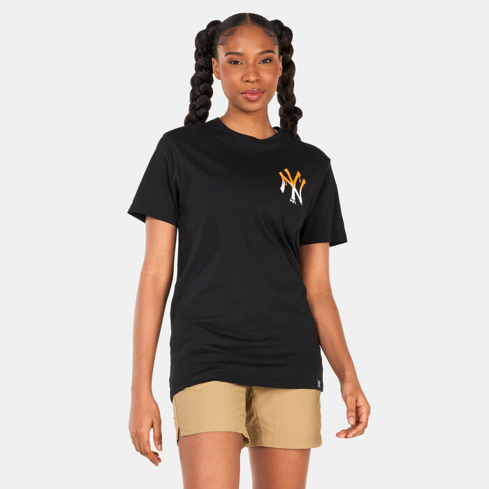 New Era New York Yankees Drip Logo T-Shirt Black New Era New York Yankees Drip Logo T-Shirt Black image number 1