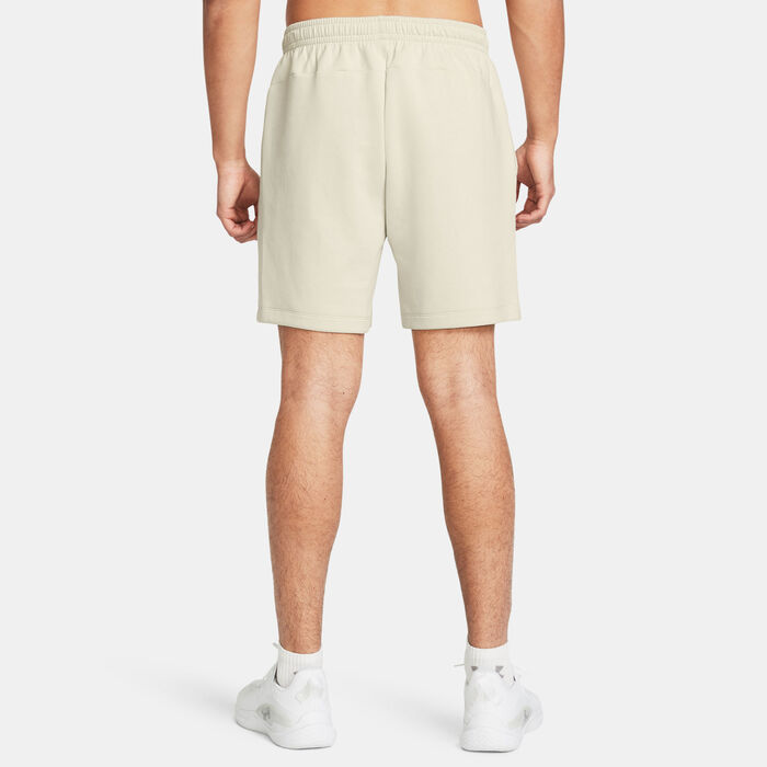 Under Armour Men's Unstoppable Fleece Shorts White Under Armour Men's Unstoppable Fleece Shorts White image number 1