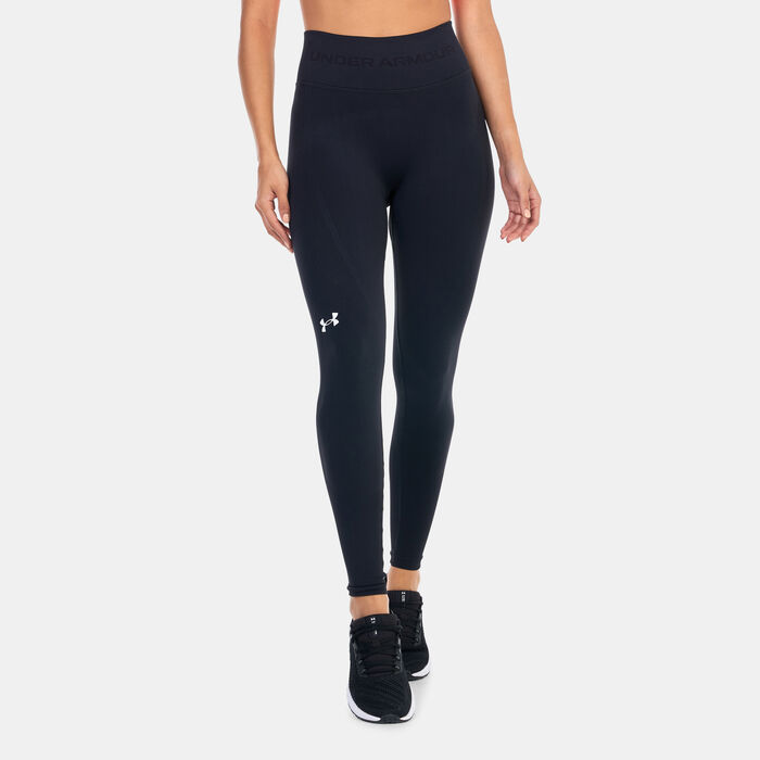 Under Armour Women's UA Train Seamless Leggings Black Under Armour Women's UA Train Seamless Leggings Black image number 0