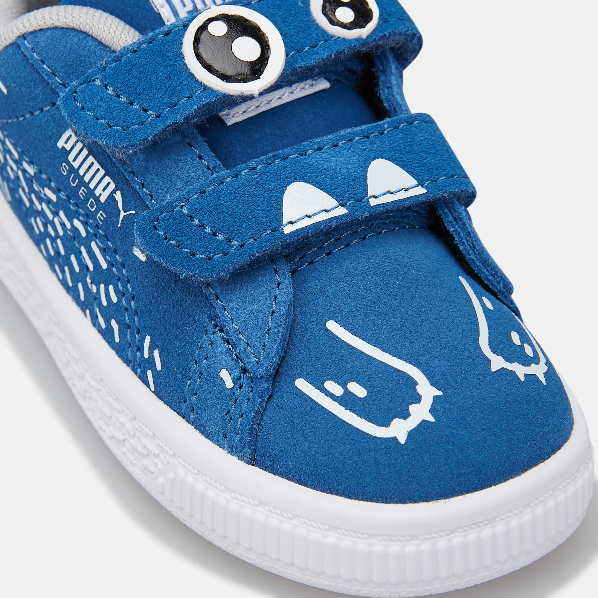 Kids Suede Monster Family Shoe Baby and Toddler