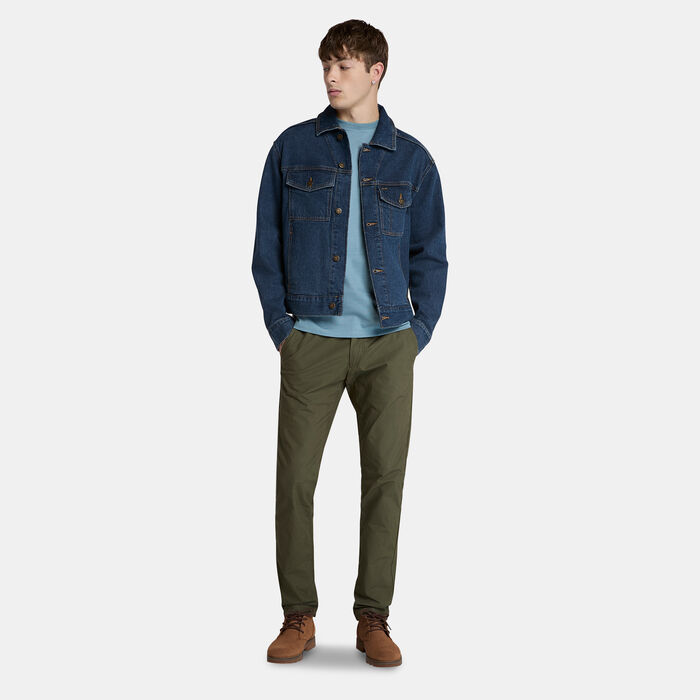 Timberland Men's Dunstan River T-Shirt Blue Timberland Men's Dunstan River T-Shirt Blue image number 2