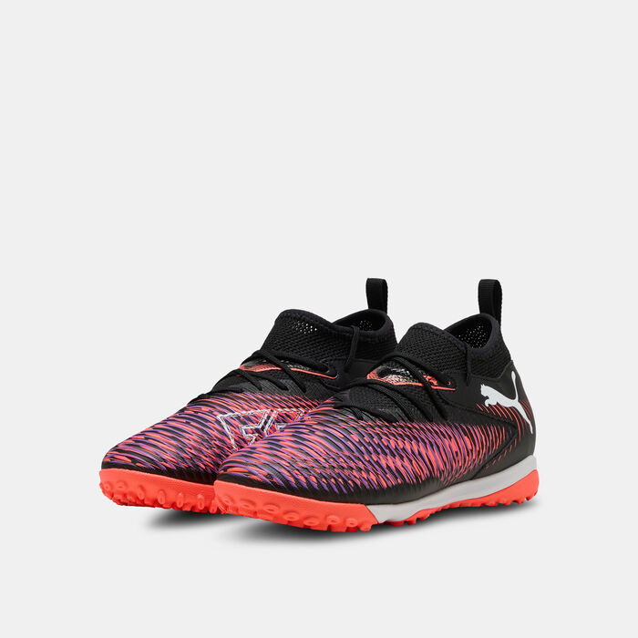 PUMA Kids' FUTURE 8 MATCH+ Turf Ground Football Shoes White image number 1