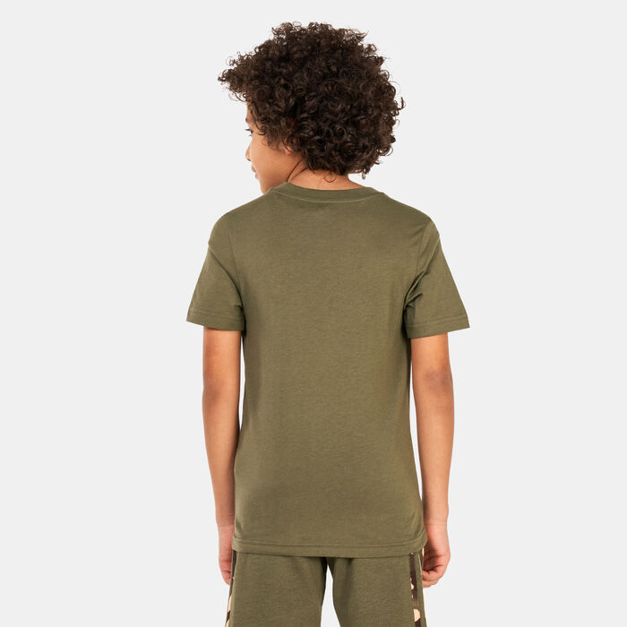 adidas Originals Kids' Camo T-Shirt Green image number 1