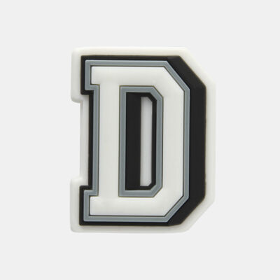 Crocs Letter D Shoe Charm Multi-Color