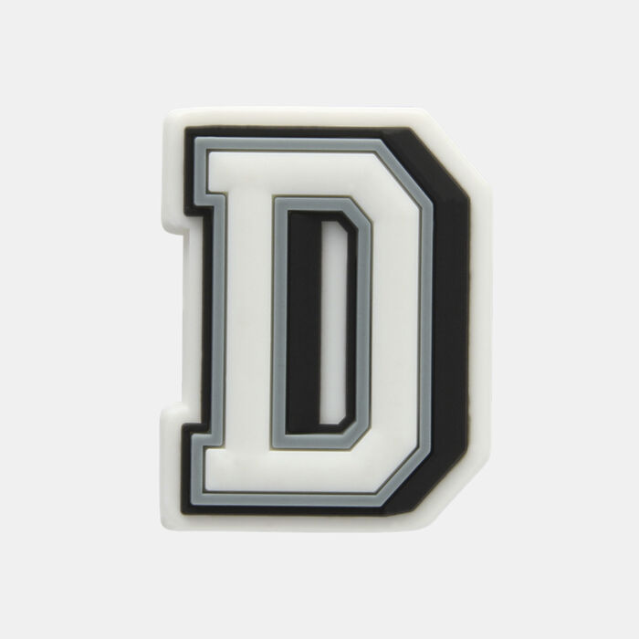 Crocs Letter D Shoe Charm Multi-Color Crocs Letter D Shoe Charm Multi-Color image number 0