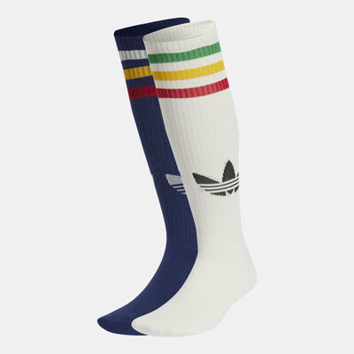 adidas Originals Men's adicolor 70s Over-The-Calf Socks (2 Pairs) Multi-Color adidas Originals Men's adicolor 70s Over-The-Calf Socks (2 Pairs) Multi-Color