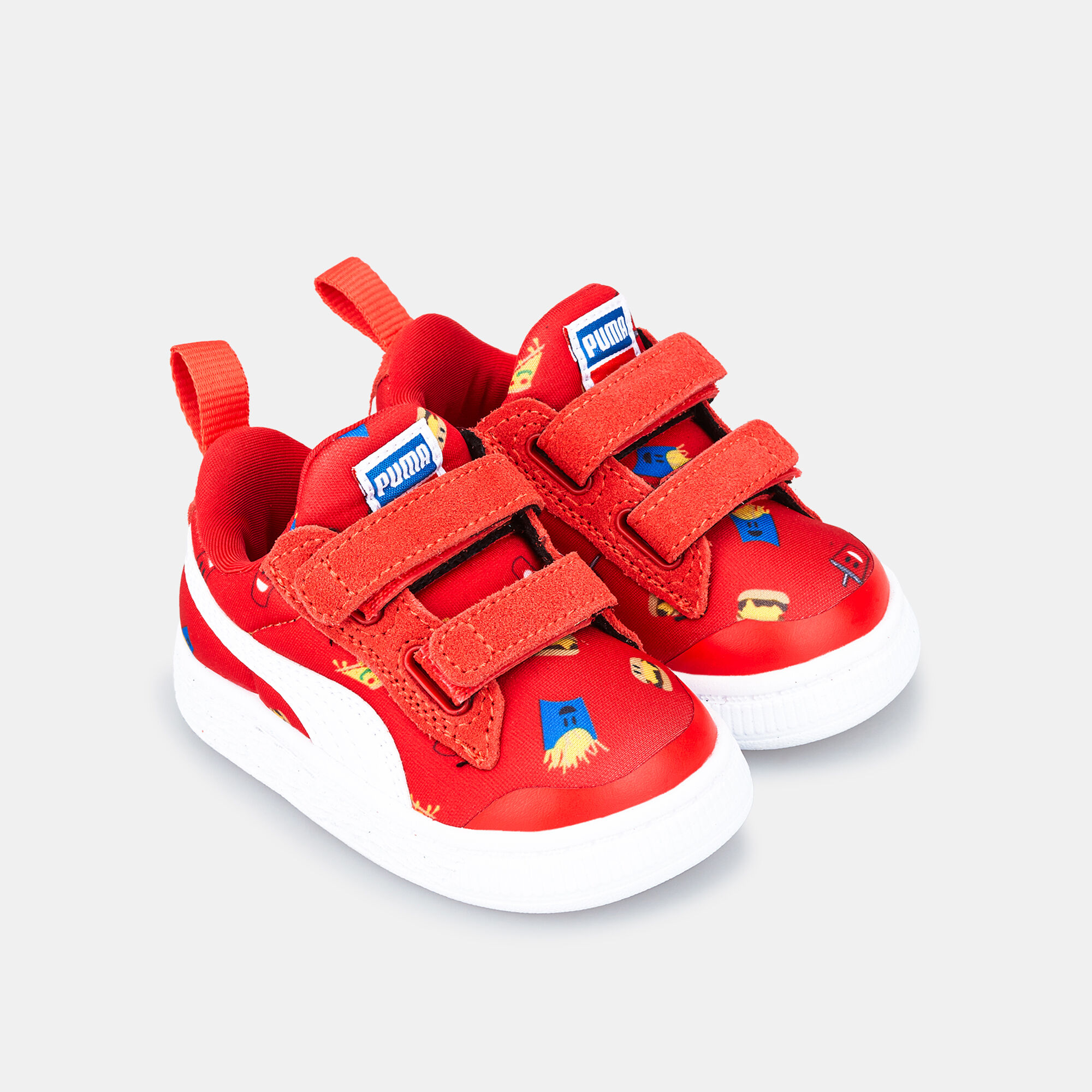 Red puma hot sale toddler shoes
