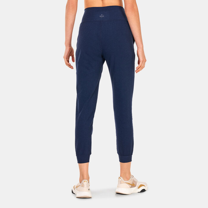 BEYOND YOGA Women's Spacedye Midi Joggers Blue BEYOND YOGA Women's Spacedye Midi Joggers Blue image number 1