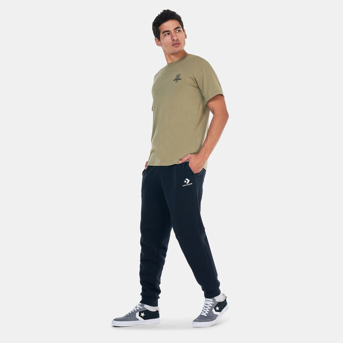 Converse Men's Festival Stamp Art T-Shirt Green Converse Men's Festival Stamp Art T-Shirt Green image number 2