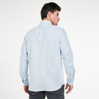 Timberland Men's Ela River Elevated Oxford Shirt Blue