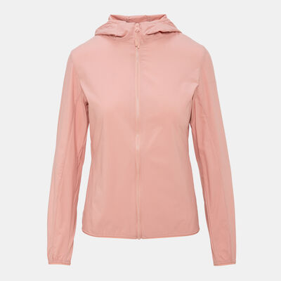 Sun and Sand Sports Women's Classic Shell Parka Jacket Pink