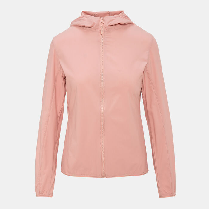 Sun and Sand Sports Women's Classic Shell Parka Jacket Pink Sun and Sand Sports Women's Classic Shell Parka Jacket Pink image number 0