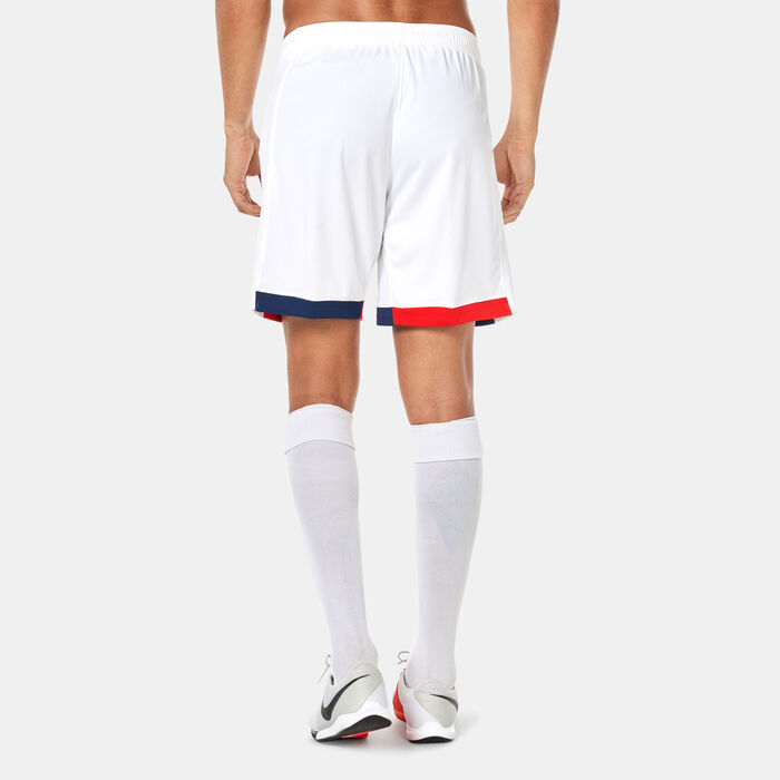 Nike Men's Paris Saint-Germain 24/25 Away Replica Football Shorts White Nike Men's Paris Saint-Germain 24/25 Away Replica Football Shorts White image number 1