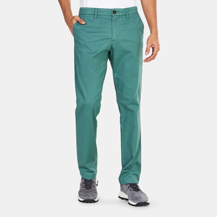 Timberland Men's Sargent Lake Stretch Twill Chino Pants Green image number 0