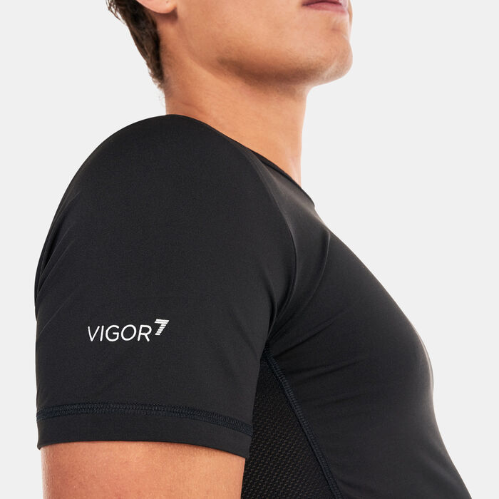 EA7 Emporio Armani Men's Vigor7 Training T-Shirt Black image number 3