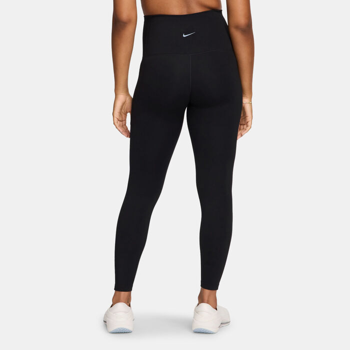 Nike Women's One Dri-FIT 7/8 Maternity Training Leggings Black image number 1