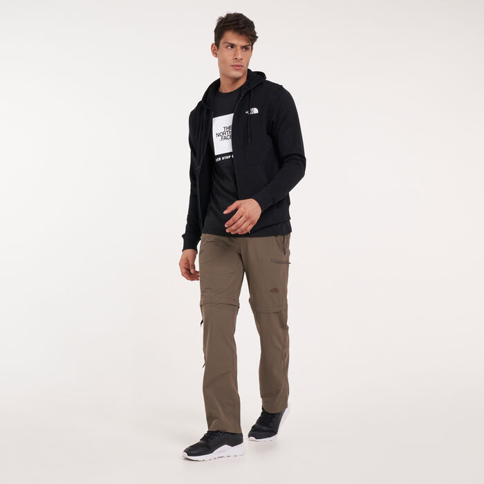 The North Face Men's Exploration Convertible Pants Brown The North Face Men's Exploration Convertible Pants Brown image number 2