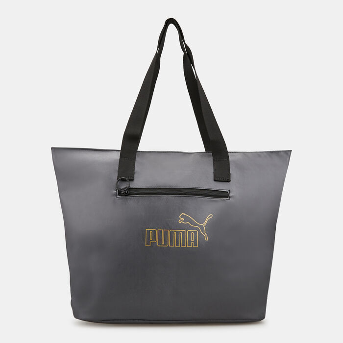PUMA Women's Core Up Shopper Bag Black PUMA Women's Core Up Shopper Bag Black image number 0