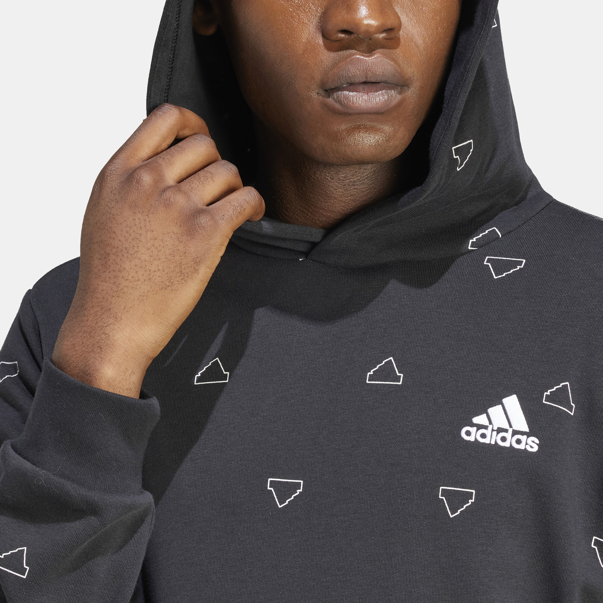 Adidas monogram hoodie clearance
