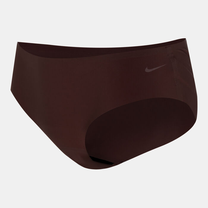 Nike Women's Brief Period Leak Protection Underwear Brown image number 5