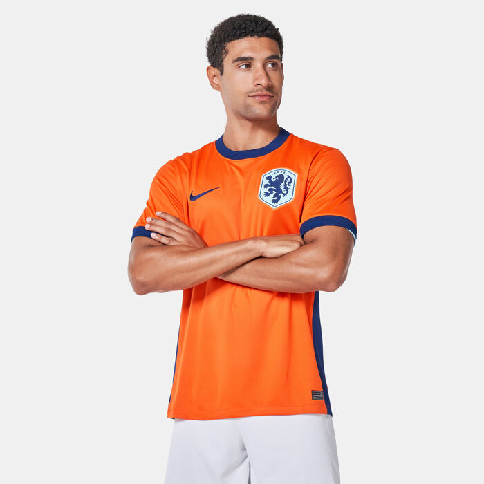 Nike Men's Netherlands Dri-FIT ADV Home Football Jersey - 2024 Orange image number 0