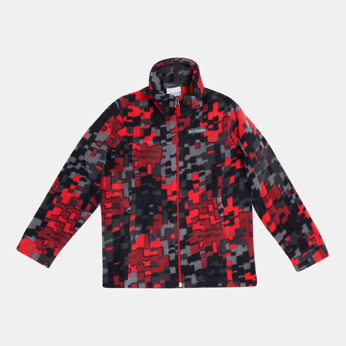 Columbia Kids' Zing™ III Printed Fleece Jacket Red Columbia Kids' Zing™ III Printed Fleece Jacket Red image number 0