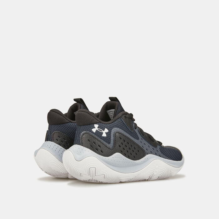 Under Armour Kids' UA Jet 23 Basketball Shoes Black image number 2