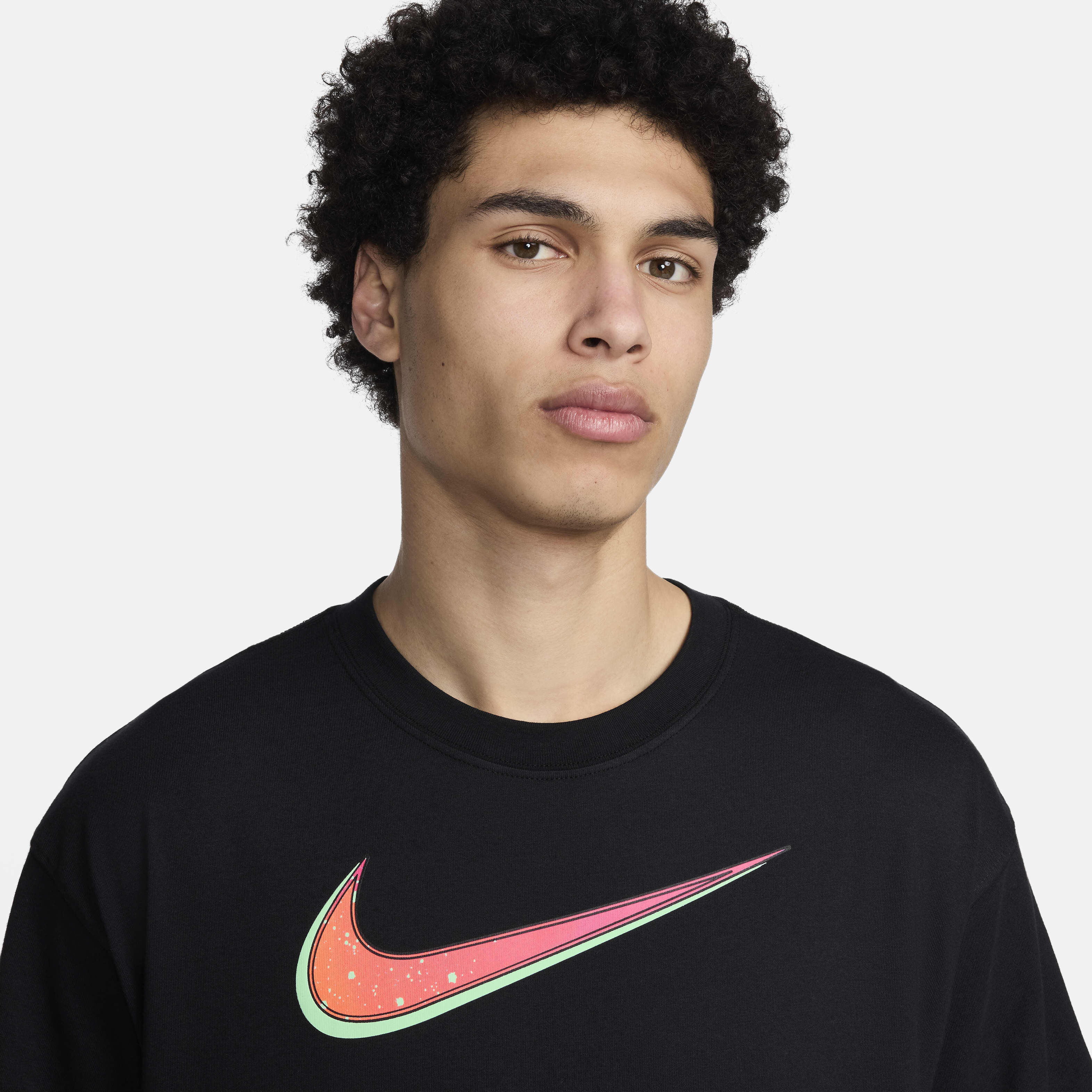 Shop Nike Men's M90 Basketball T-Shirt LeBron Black Online