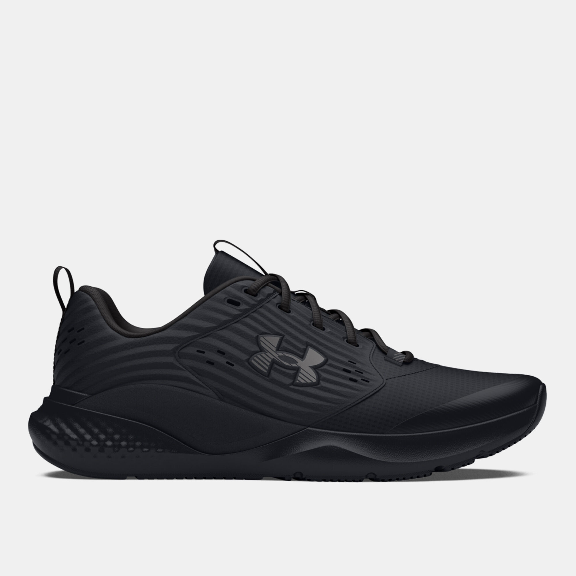 All black under armour mens shoes sales