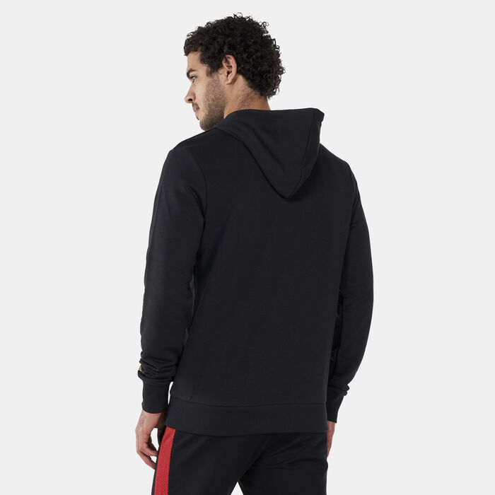 New Era Men's Chicago Bulls Metallic Logo Sweatshirt Black New Era Men's Chicago Bulls Metallic Logo Sweatshirt Black image number 1