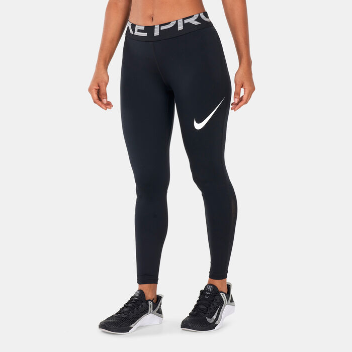 Nike Women's Pro Dri-FIT Leggings Black Nike Women's Pro Dri-FIT Leggings Black image number 0