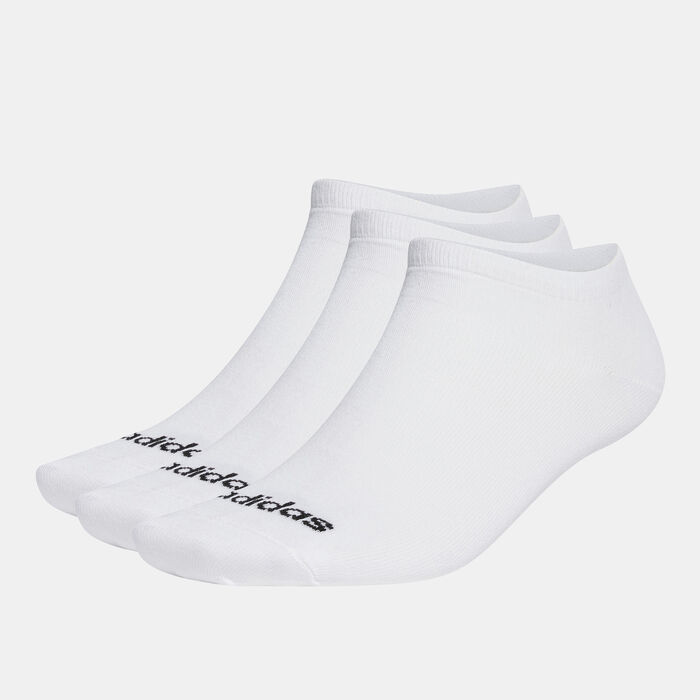 adidas Men's Thin Liner Socks (3 Pack) Black adidas Men's Thin Liner Socks (3 Pack) Black image number 0