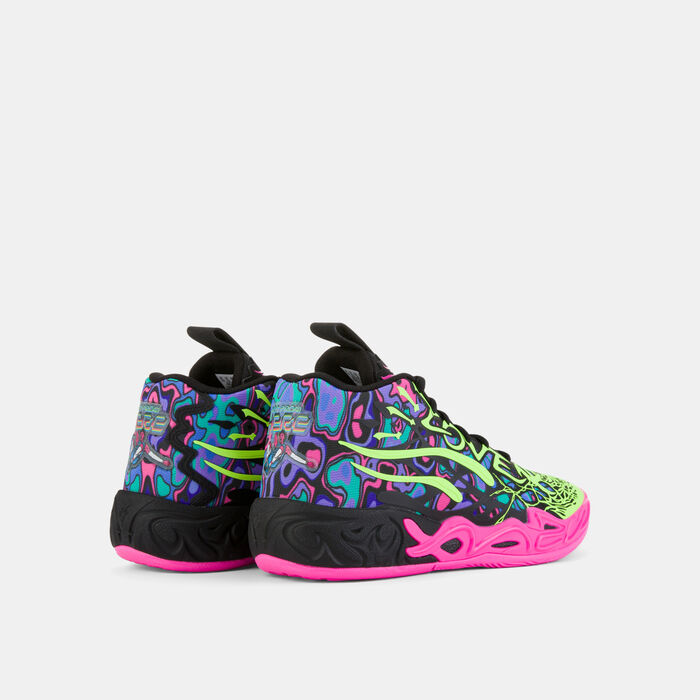 PUMA Kids' Lamelo Ball MB.04 Heem Basketball Shoes Black PUMA Kids' Lamelo Ball MB.04 Heem Basketball Shoes Black image number 2