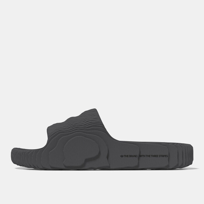 adidas Originals Men's Adilette 22 Slides Black adidas Originals Men's Adilette 22 Slides Black image number 1