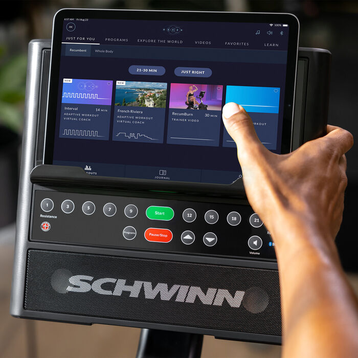 Schwinn 590R Recumbent Bike Multi-Color Schwinn 590R Recumbent Bike Multi-Color image number 7
