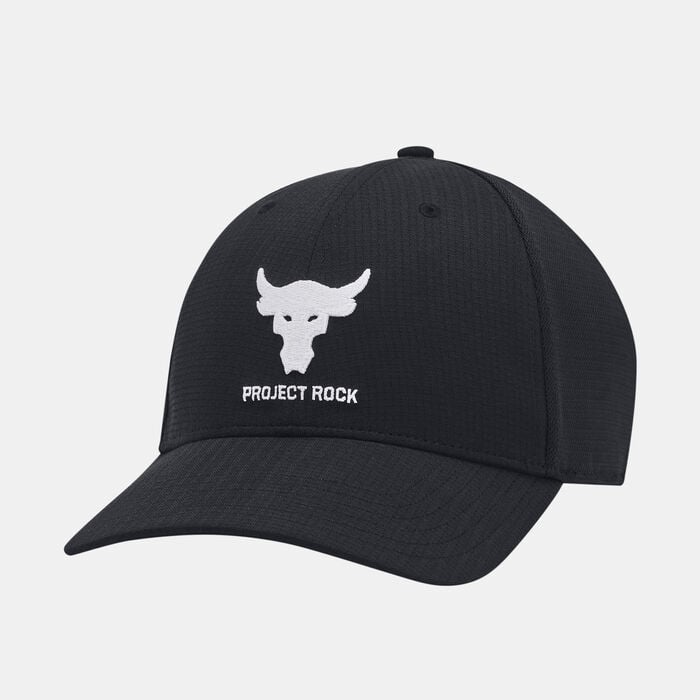 Under Armour Men's Project Rock Trucker Cap Black Under Armour Men's Project Rock Trucker Cap Black image number 0
