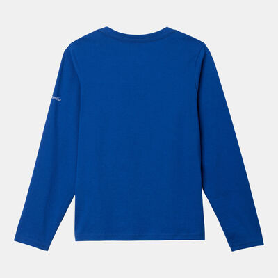 Columbia Kids' Dobson Pass Graphic T-Shirt Blue