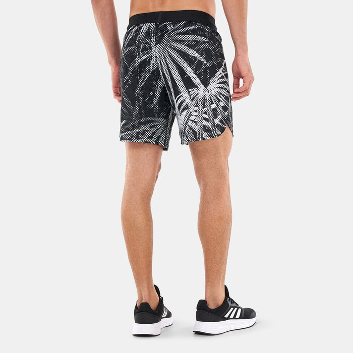 adidas Men's D4T HEAT.RDY GFX HIIT Shorts Multi-Color adidas Men's D4T HEAT.RDY GFX HIIT Shorts Multi-Color image number 1