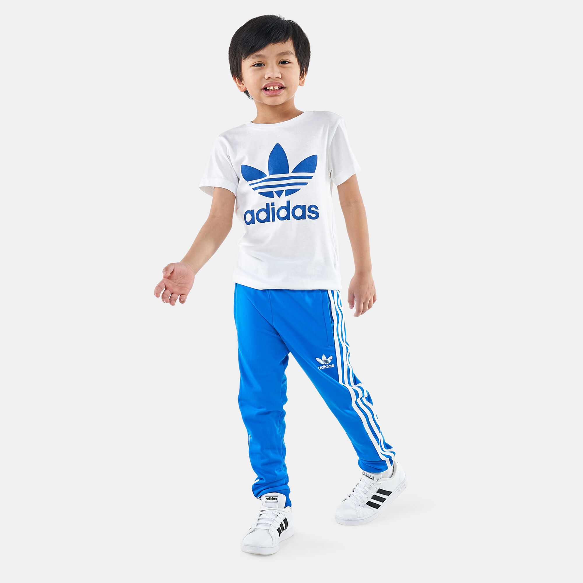 Adidas boys superstar pants sale