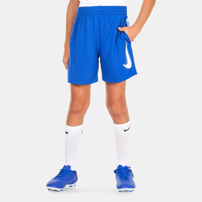 Nike Kids' Multi Dri-FIT Graphic Training Shorts Blue