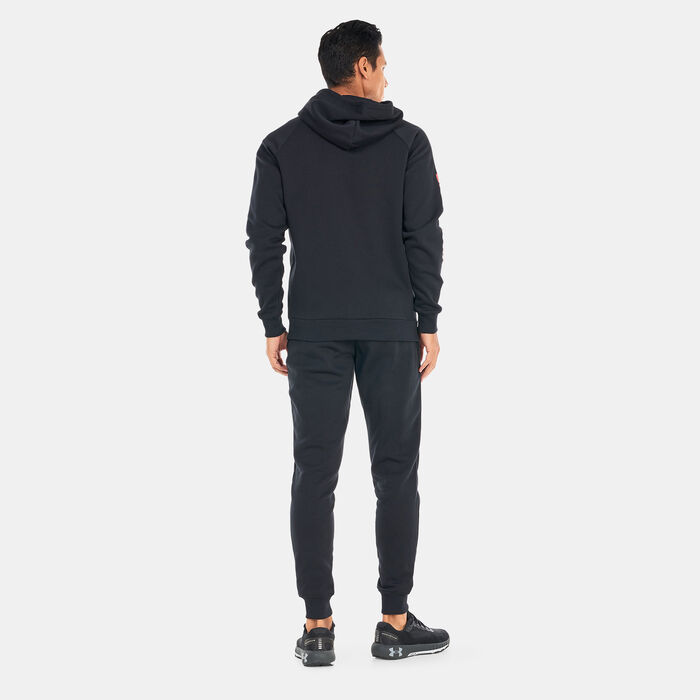 Under Armour Men's UA Rival Fleece Tracksuit Black Under Armour Men's UA Rival Fleece Tracksuit Black image number 1