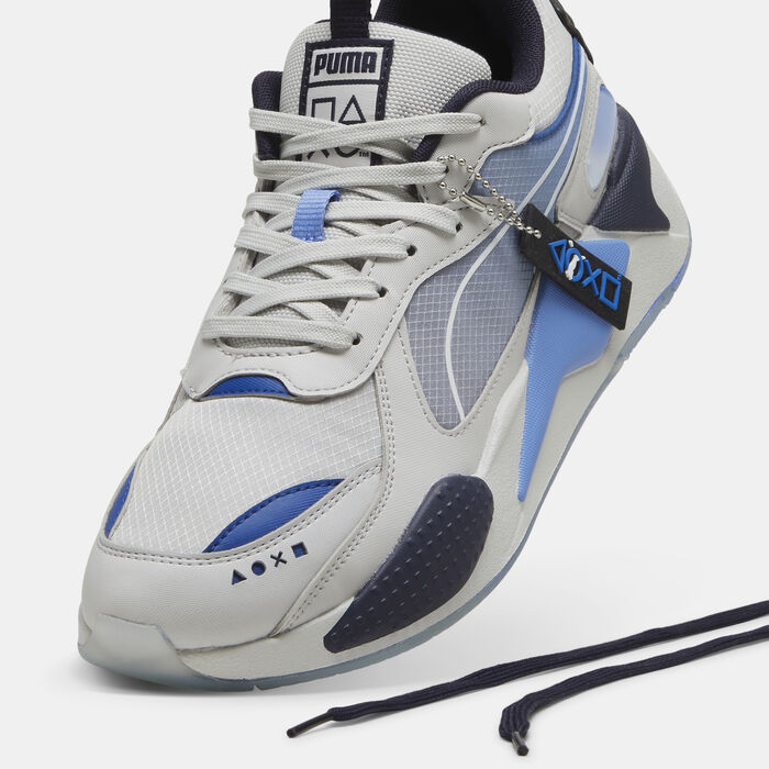 PUMA Men's x PLAYSTATION RS-X Shoes Blue image number 4