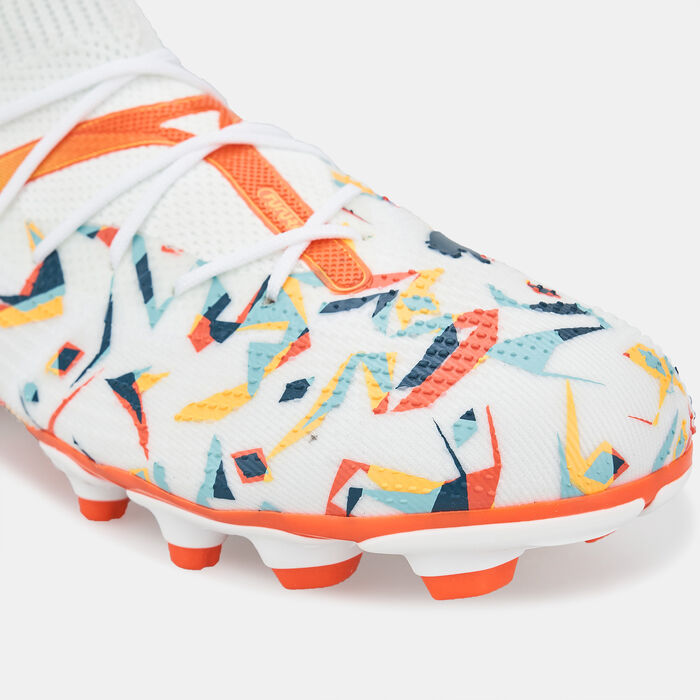 PUMA Kids' Future 7 Match Creativity Multi-Ground Football Shoes White image number 8