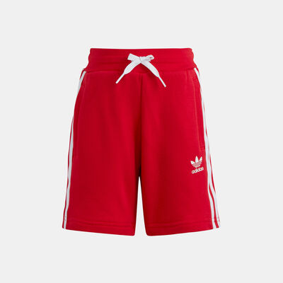 adidas Originals Kids' Adicolor Shorts and T-Shirt Set Red