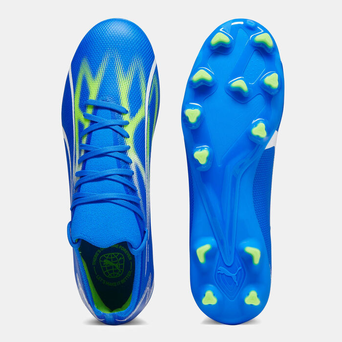 PUMA Men's ULTRA MATCH Firm-Ground/Artificial-Ground Football Shoe Blue image number 2