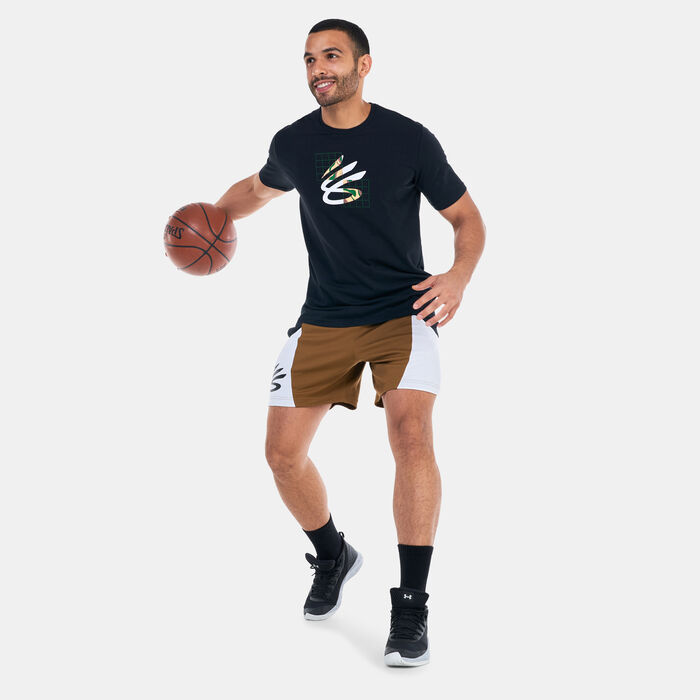 Under Armour Men's Curry Camp T-Shirt Black Under Armour Men's Curry Camp T-Shirt Black image number 2